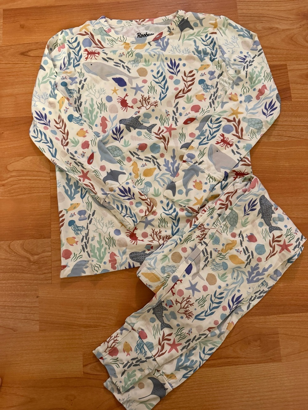 Roobear Kids | Ocean-Print Pajama Set